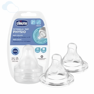 TETINA PHYSIO 2M+ x2 UN FLUJO MEDIO CHICCO