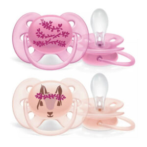 AVENT SCF223/04 CHUPETE ULTRASOFT DECORADO X2 (6-18M) NENA