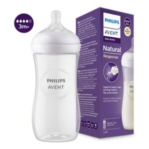 MAMADERA NATURAL RESPONSE SCY906/01 330ML 3M+ AVENT
