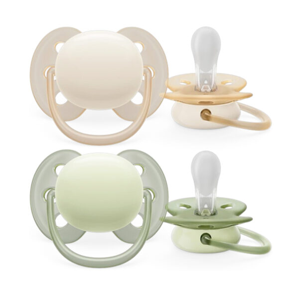 AVENT SCF091/05 CHUPETE ULTRA SOFT X2 (0-6M) UNISEX