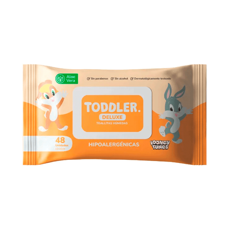 TOALLITAS HUMEDAS CON ALOE VERA TODDLER