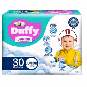 PAÑAL DUFFY COTTON HIPER PACK TALLE J x 30u.