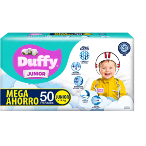 PAÑAL DUFFY COTTON HIPER PACK TALLE J x 50u.